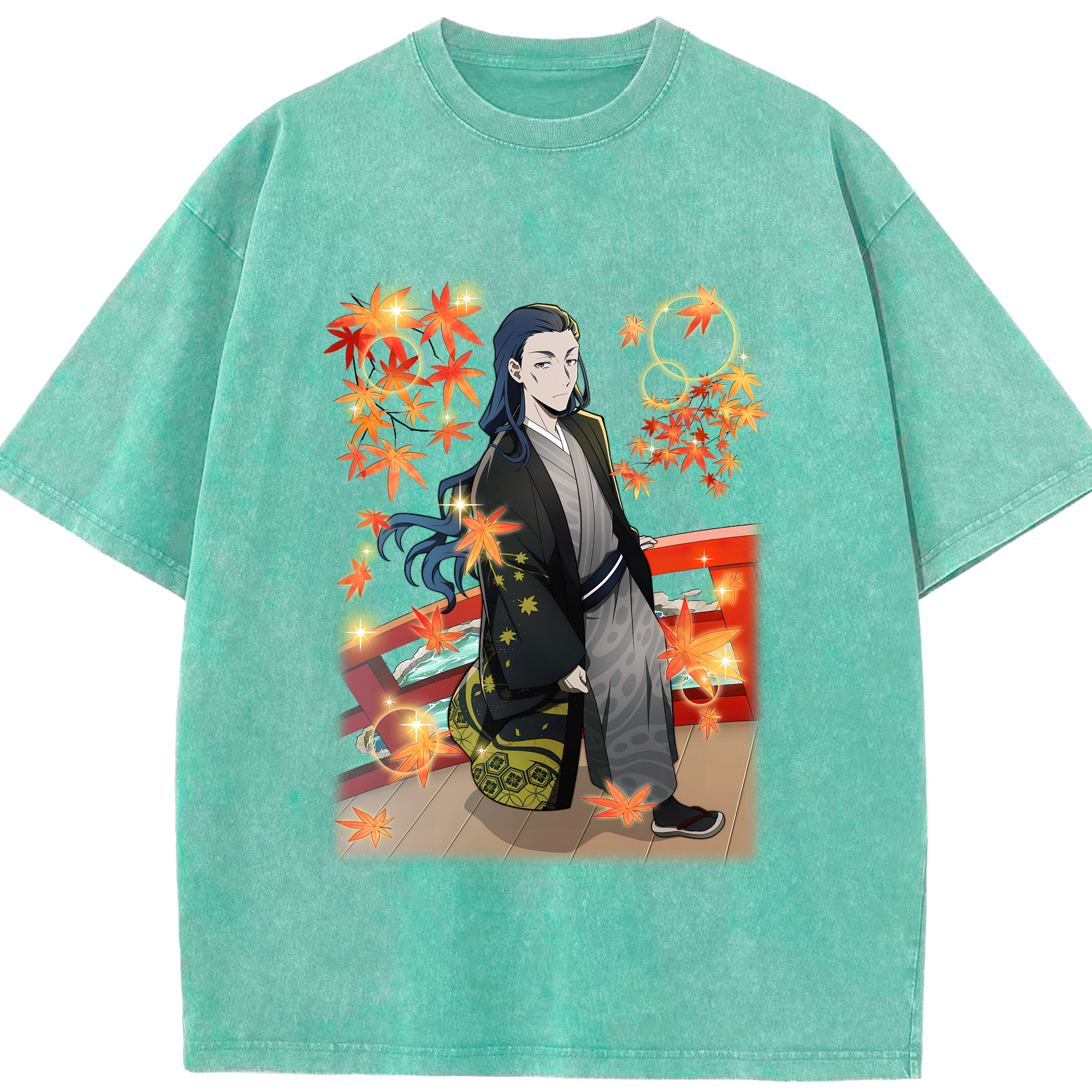 （画像用） 文豪ストレイドッグス Bungo Stray Dogs 綿100% ヴィンテージ風 半袖Tシャツ（フロントプリント）